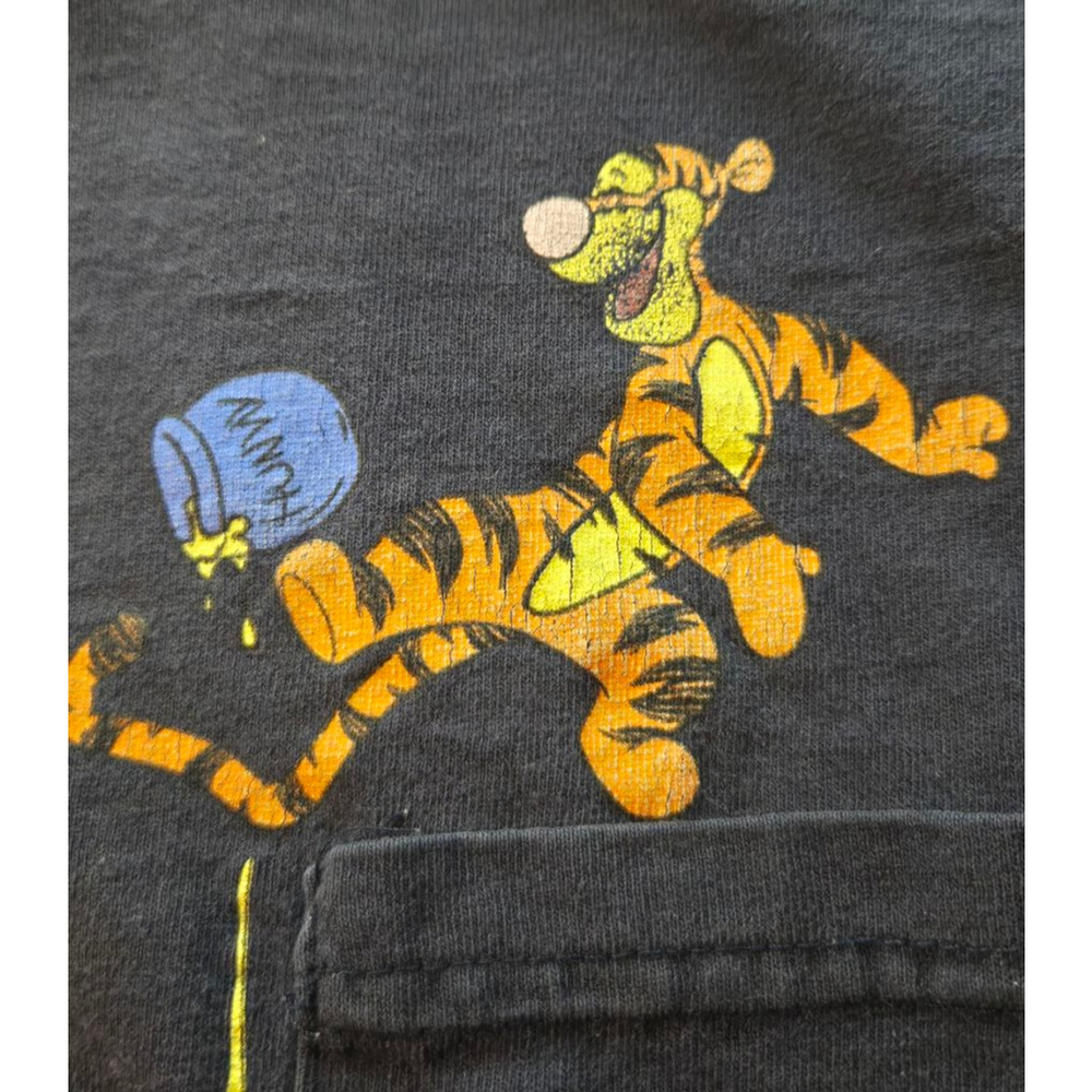 Vintage Disney Winnie the Pooh and Tigger Pocket T-Shirt - Picture 3 of 11